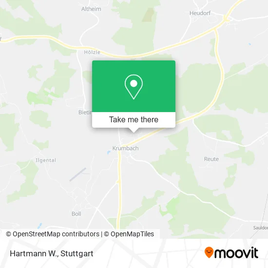 Карта Hartmann W.