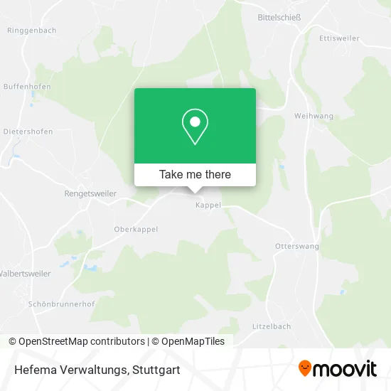 Карта Hefema Verwaltungs