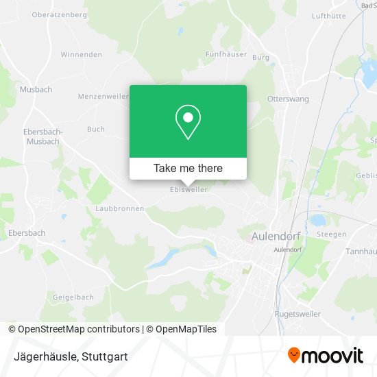 Jägerhäusle map
