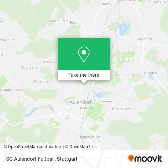 SG Aulendorf Fußball map
