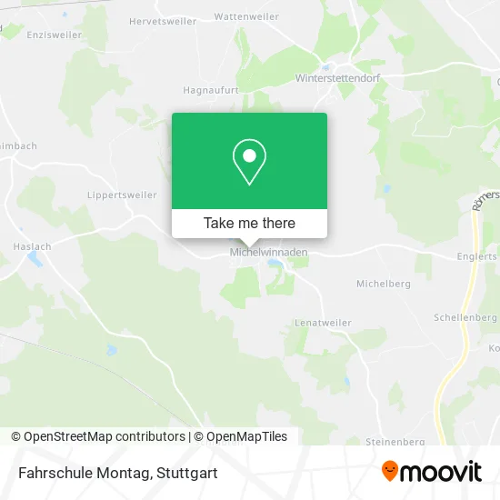 Карта Fahrschule Montag