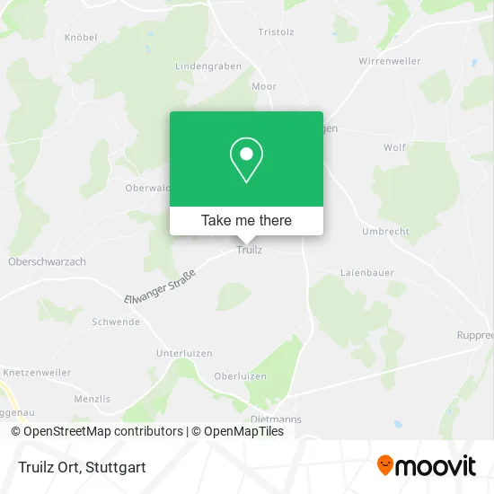 Карта Truilz Ort