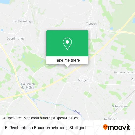 Карта E. Reichenbach Bauunternehmung