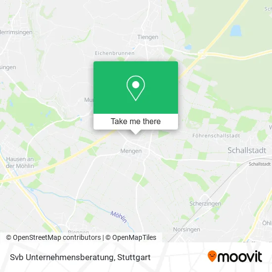 Карта Svb Unternehmensberatung