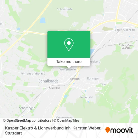 Карта Kasper Elektro & Lichtwerbung Inh. Karsten Weber