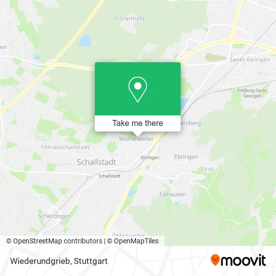 Карта Wiederundgrieb