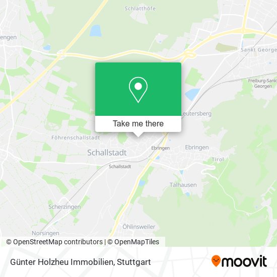 Günter Holzheu Immobilien map