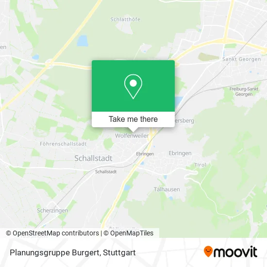 Карта Planungsgruppe Burgert