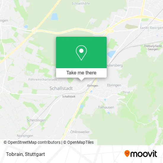 Карта Tobrain