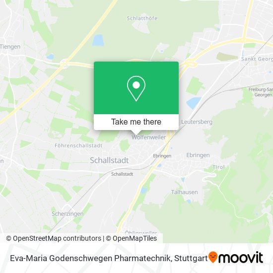 Eva-Maria Godenschwegen Pharmatechnik map