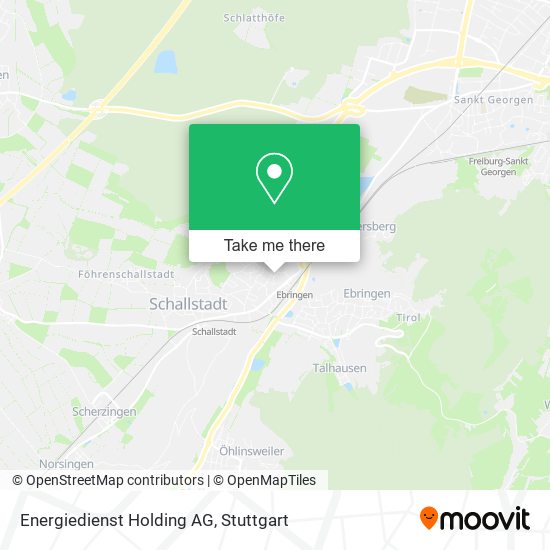 Карта Energiedienst Holding AG