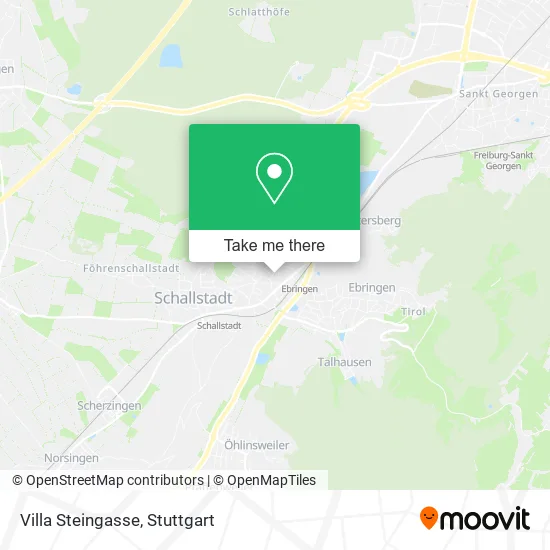 Villa Steingasse map