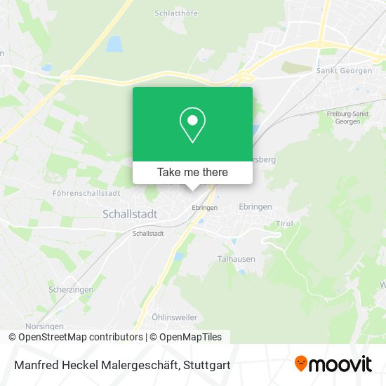 Manfred Heckel Malergeschäft map