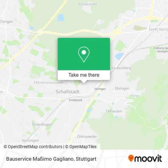 Карта Bauservice Maßimo Gagliano