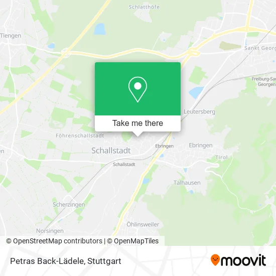 Карта Petras Back-Lädele