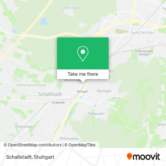 Карта Schallstadt