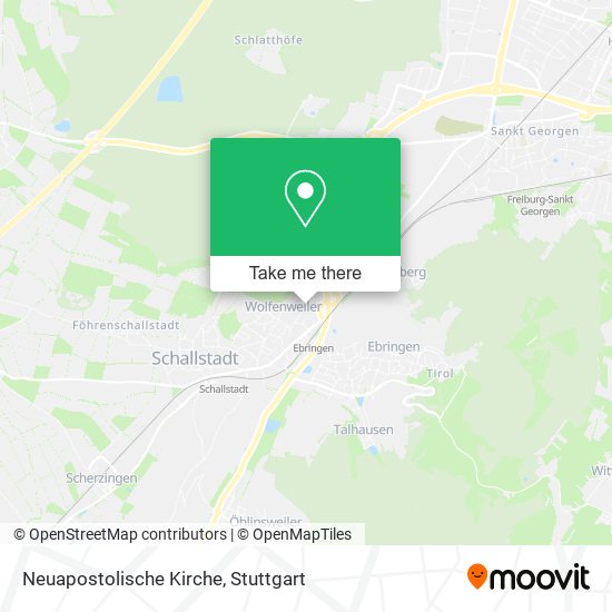 Neuapostolische Kirche map
