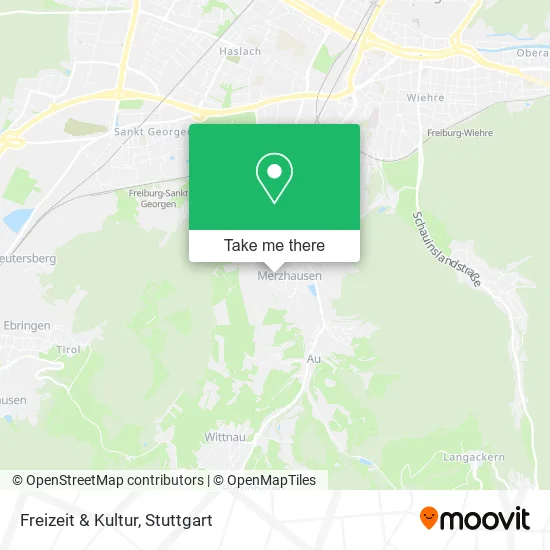Карта Freizeit & Kultur