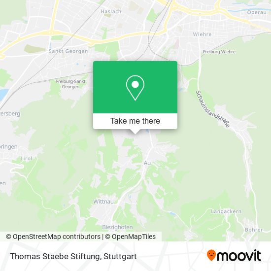 Карта Thomas Staebe Stiftung