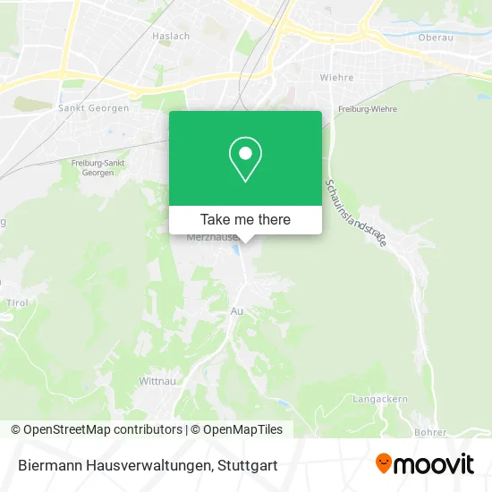 Карта Biermann Hausverwaltungen