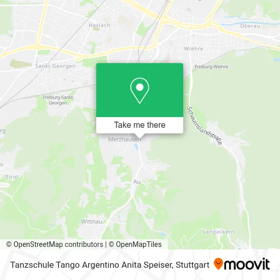 Карта Tanzschule Tango Argentino Anita Speiser