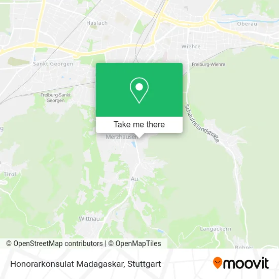 Карта Honorarkonsulat Madagaskar