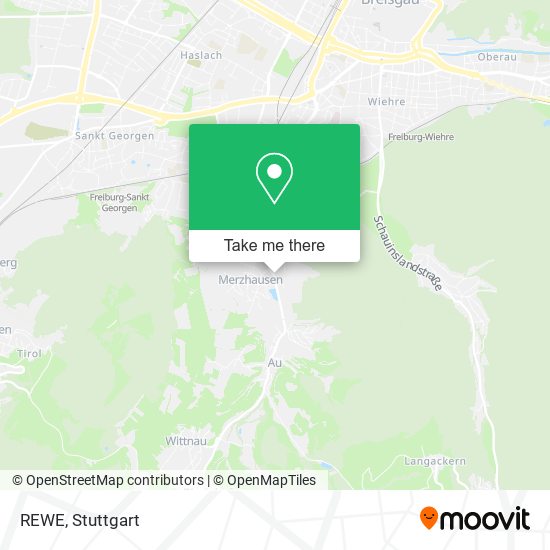 REWE map