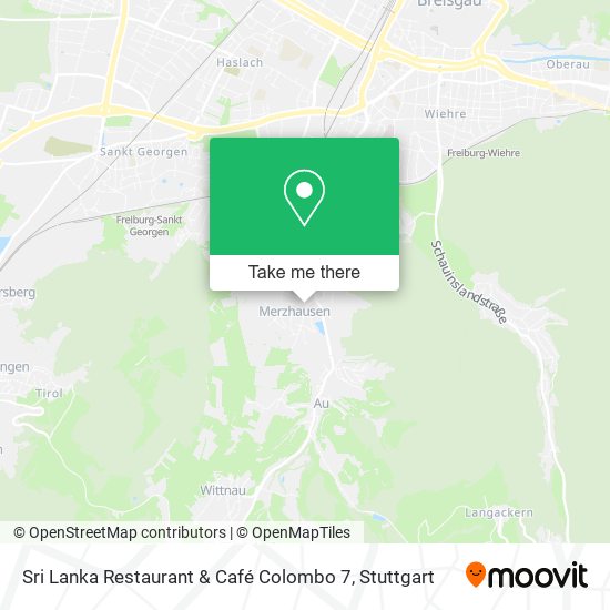 Sri Lanka Restaurant & Café Colombo 7 map