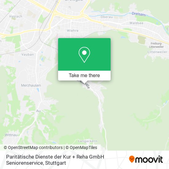 Paritätische Dienste der Kur + Reha GmbH Seniorenservice map