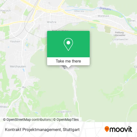 Карта Kontrakt Projektmanagement