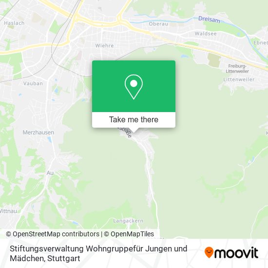 Stiftungsverwaltung Wohngruppefür Jungen und Mädchen map