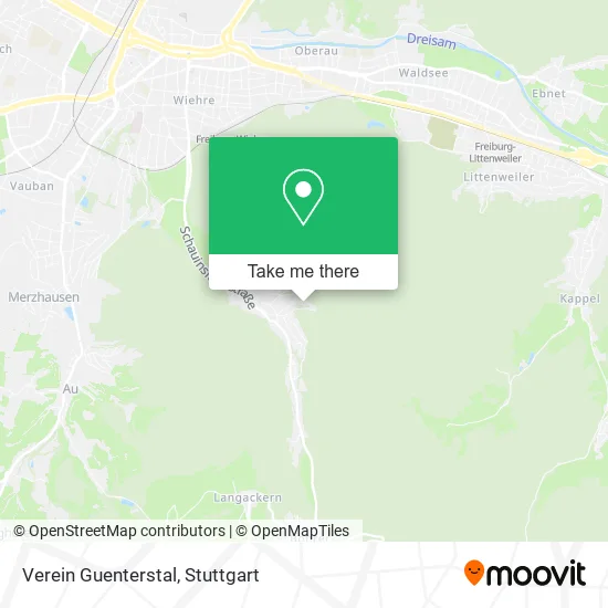 Карта Verein Guenterstal