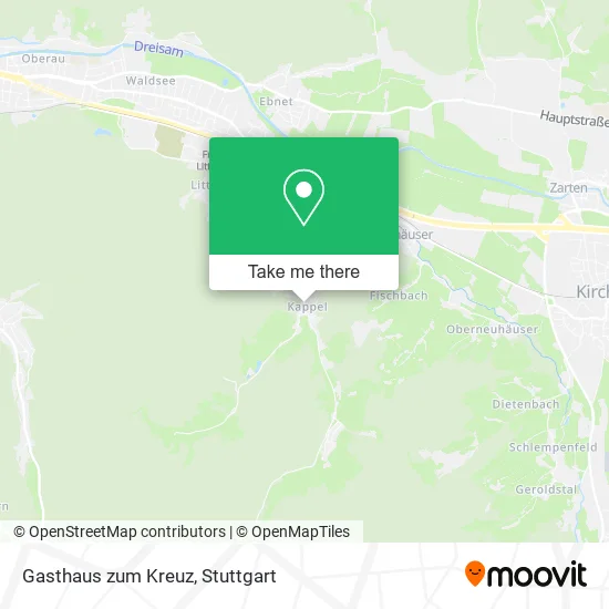 Карта Gasthaus zum Kreuz