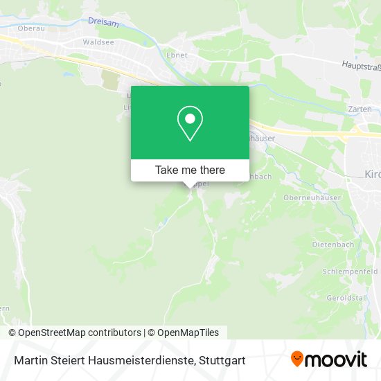 Martin Steiert Hausmeisterdienste map