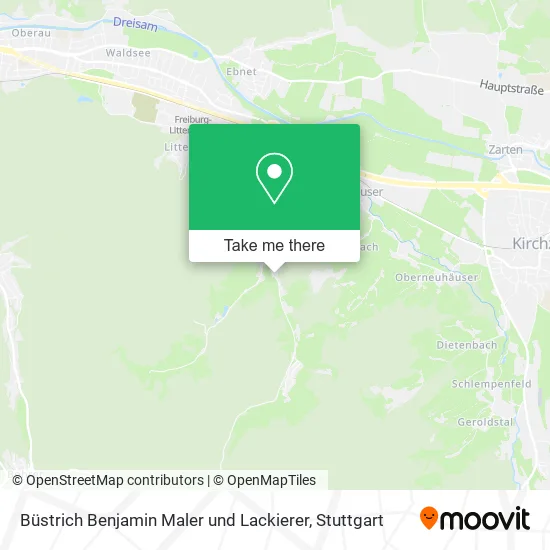 Карта Büstrich Benjamin Maler und Lackierer