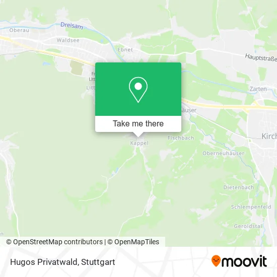 Карта Hugos Privatwald