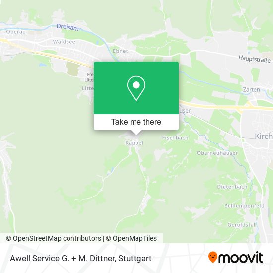 Awell Service G. + M. Dittner map