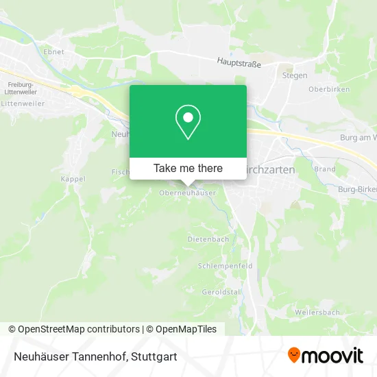 Карта Neuhäuser Tannenhof