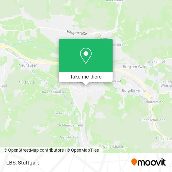 Карта LBS