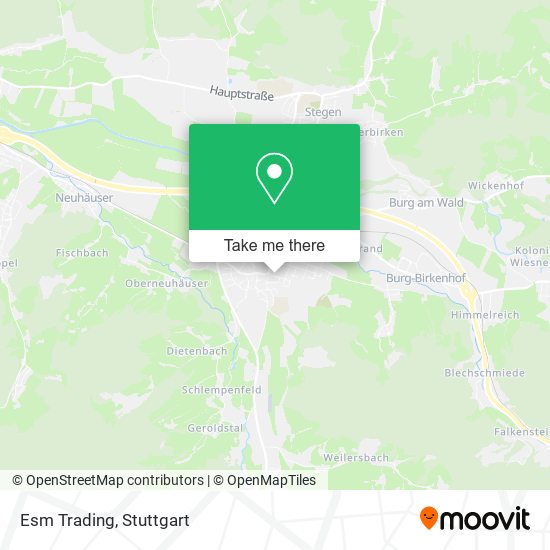 Esm Trading map