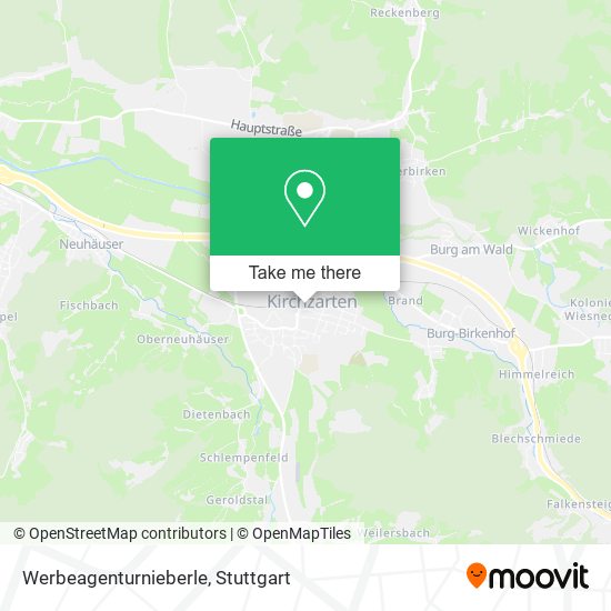 Werbeagenturnieberle map