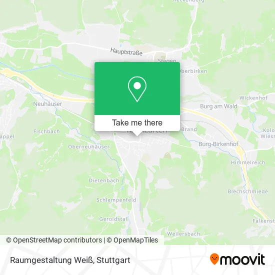 Карта Raumgestaltung Weiß