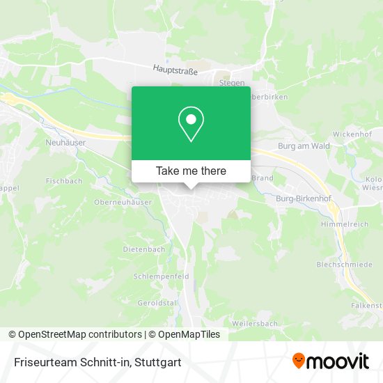 Карта Friseurteam Schnitt-in