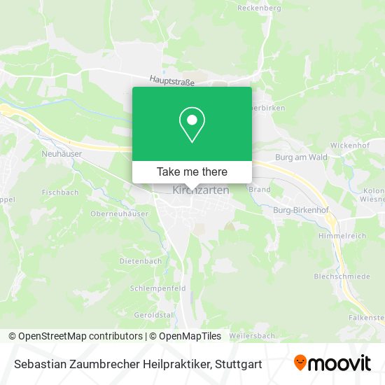 Sebastian Zaumbrecher Heilpraktiker map