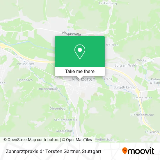 Карта Zahnarztpraxis dr Torsten Gärtner