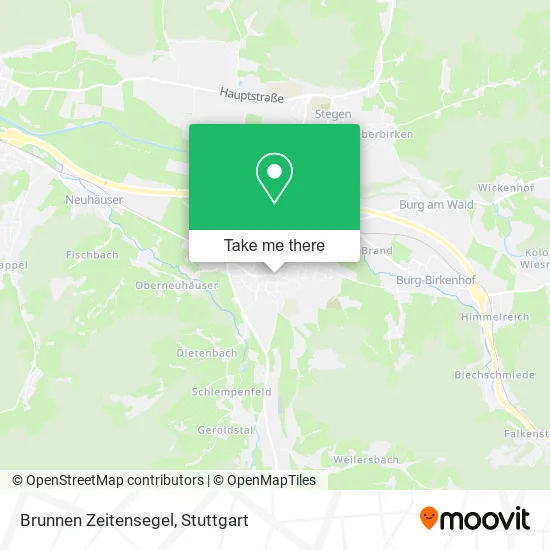 Карта Brunnen Zeitensegel