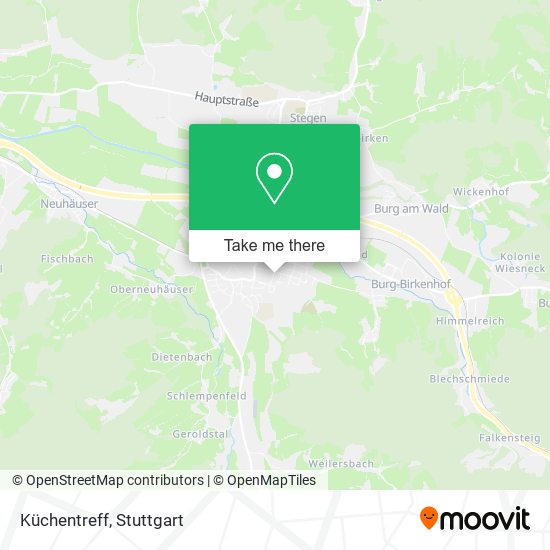 Küchentreff map