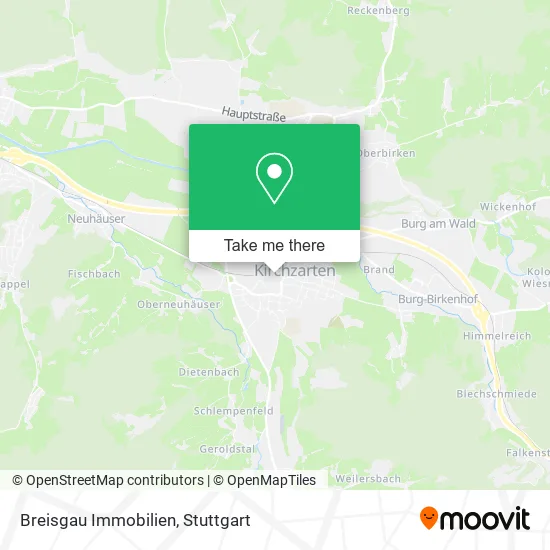 Карта Breisgau Immobilien