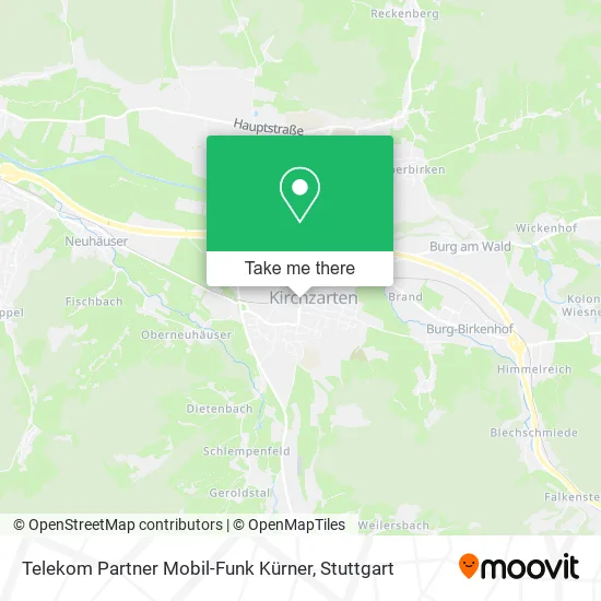 Карта Telekom Partner Mobil-Funk Kürner