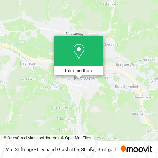 Карта V.b. Stiftungs-Treuhand Glashütter Straße